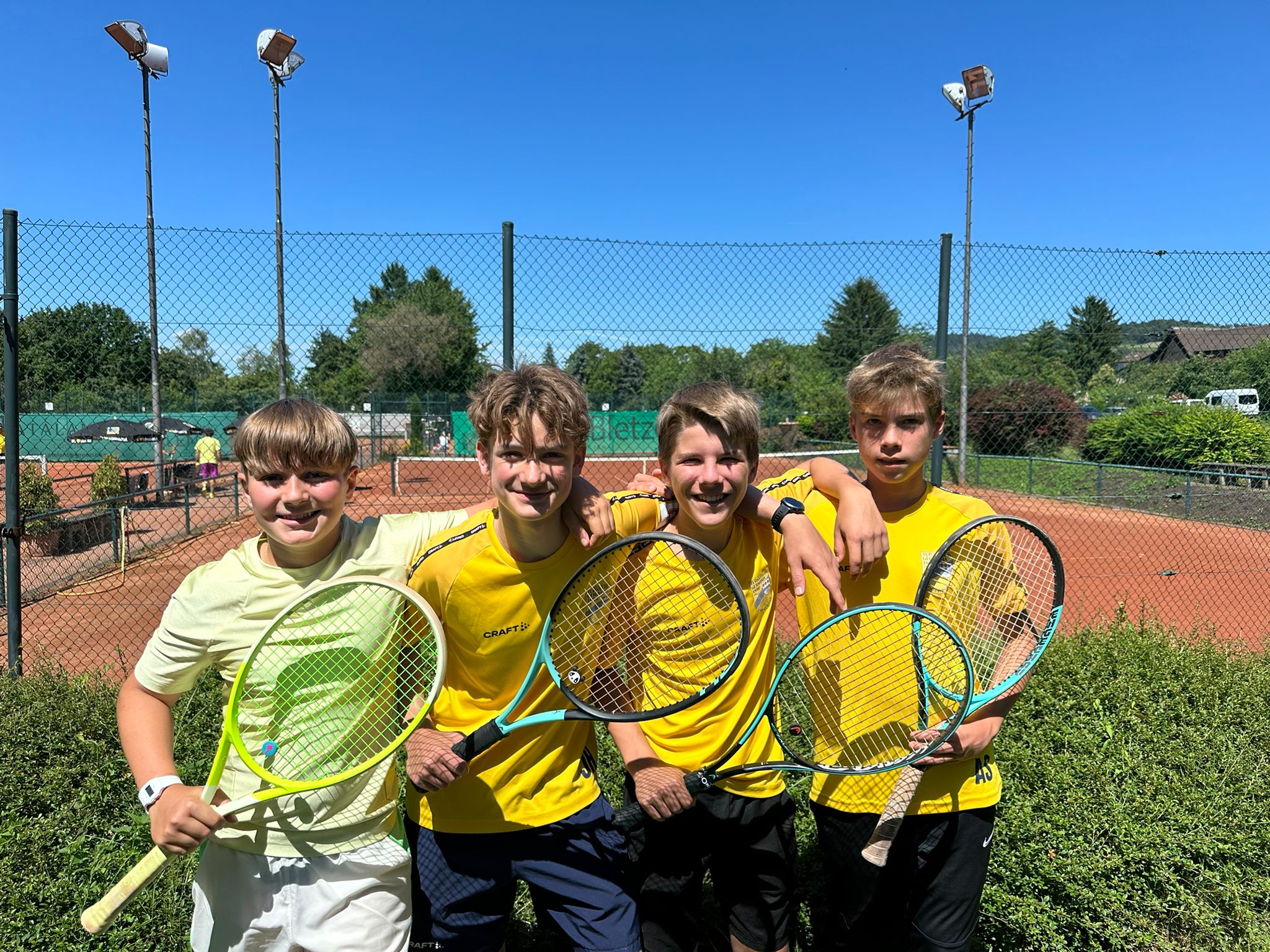 U15 2 nach dem 4 2 Erfolg gegen Plankstadt