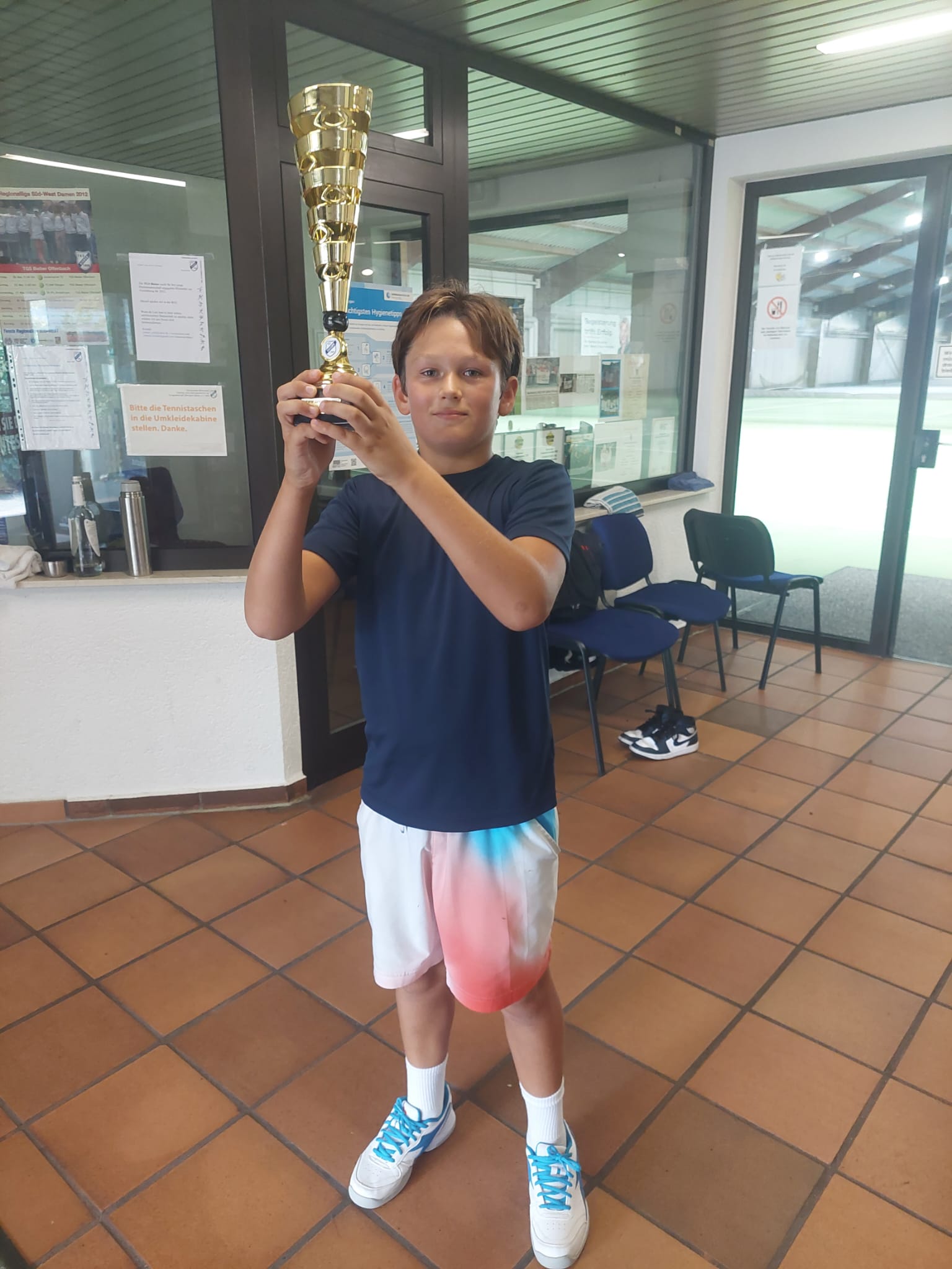 Sieger DTB Turnier U12 Philipp Bittmann