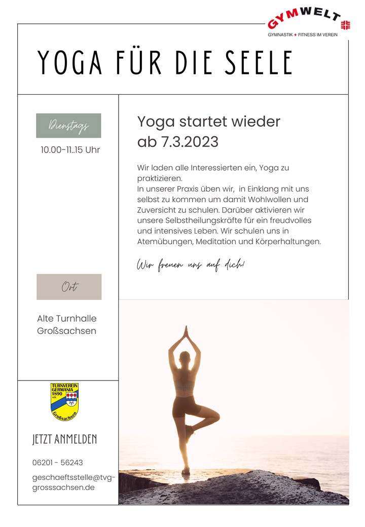 Yoga am Morgen