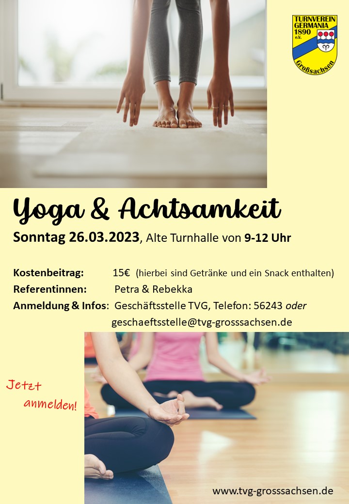 Yoga und Achtsamkeit 26032023