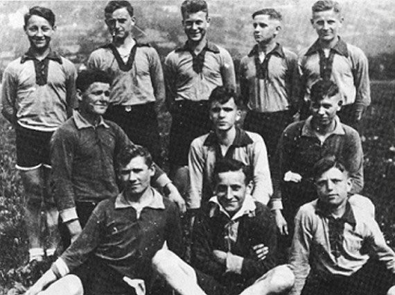 Handballmannschaft des TVG um 1928